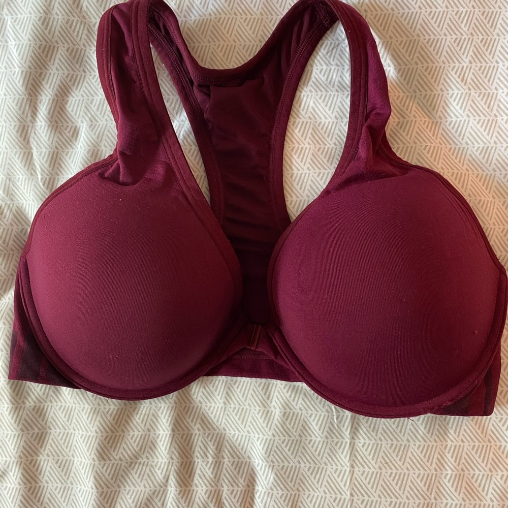 PINK VS Front Close Padded Sports Bra